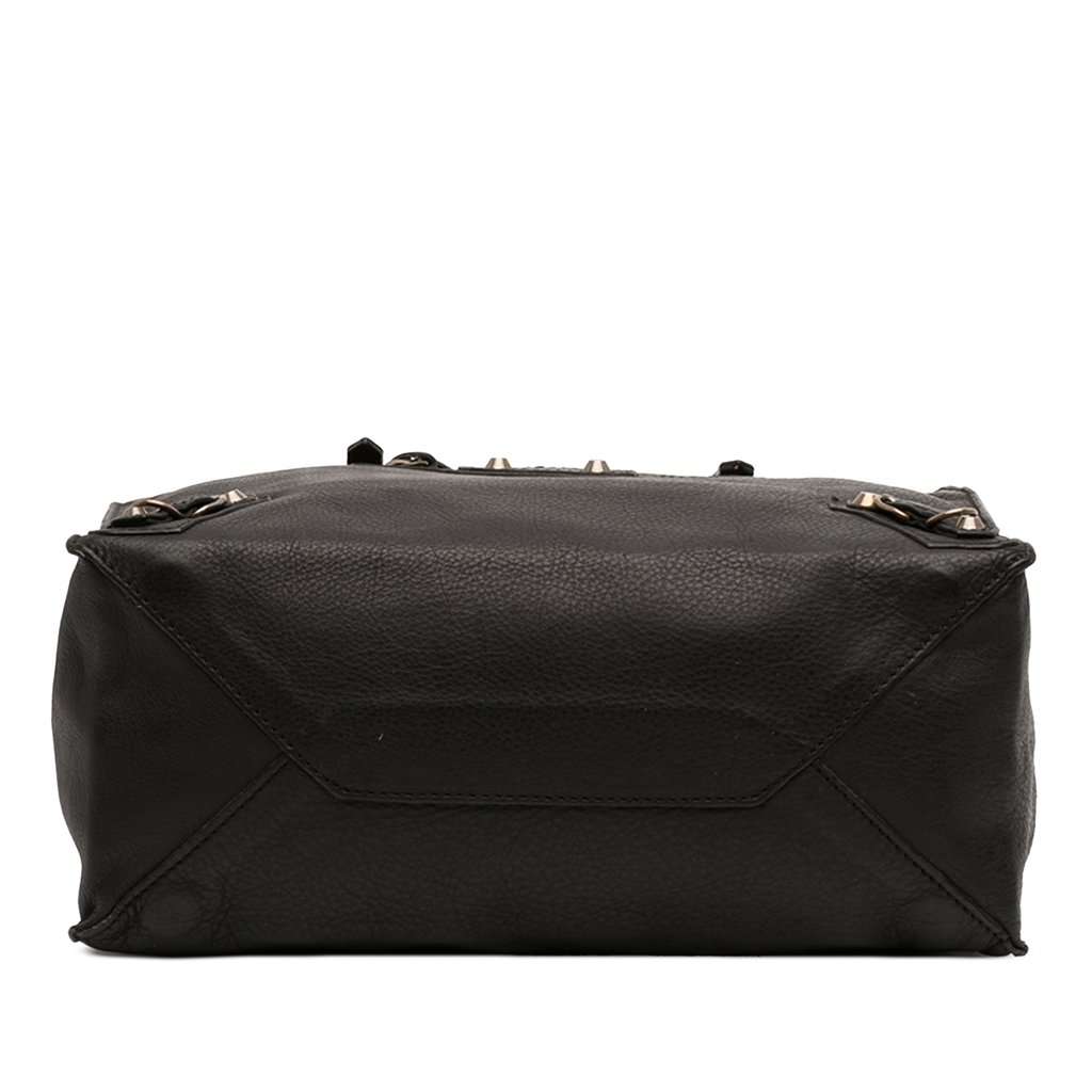 Balenciaga Calfskin Papier A6 Tote Black Leather Very good - Inside View