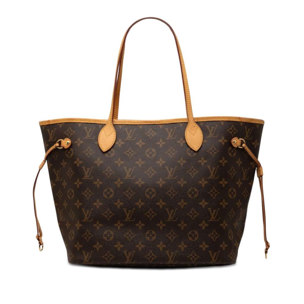 Louis Vuitton Monogram Neverfull MM Brown Very good condition - Front View