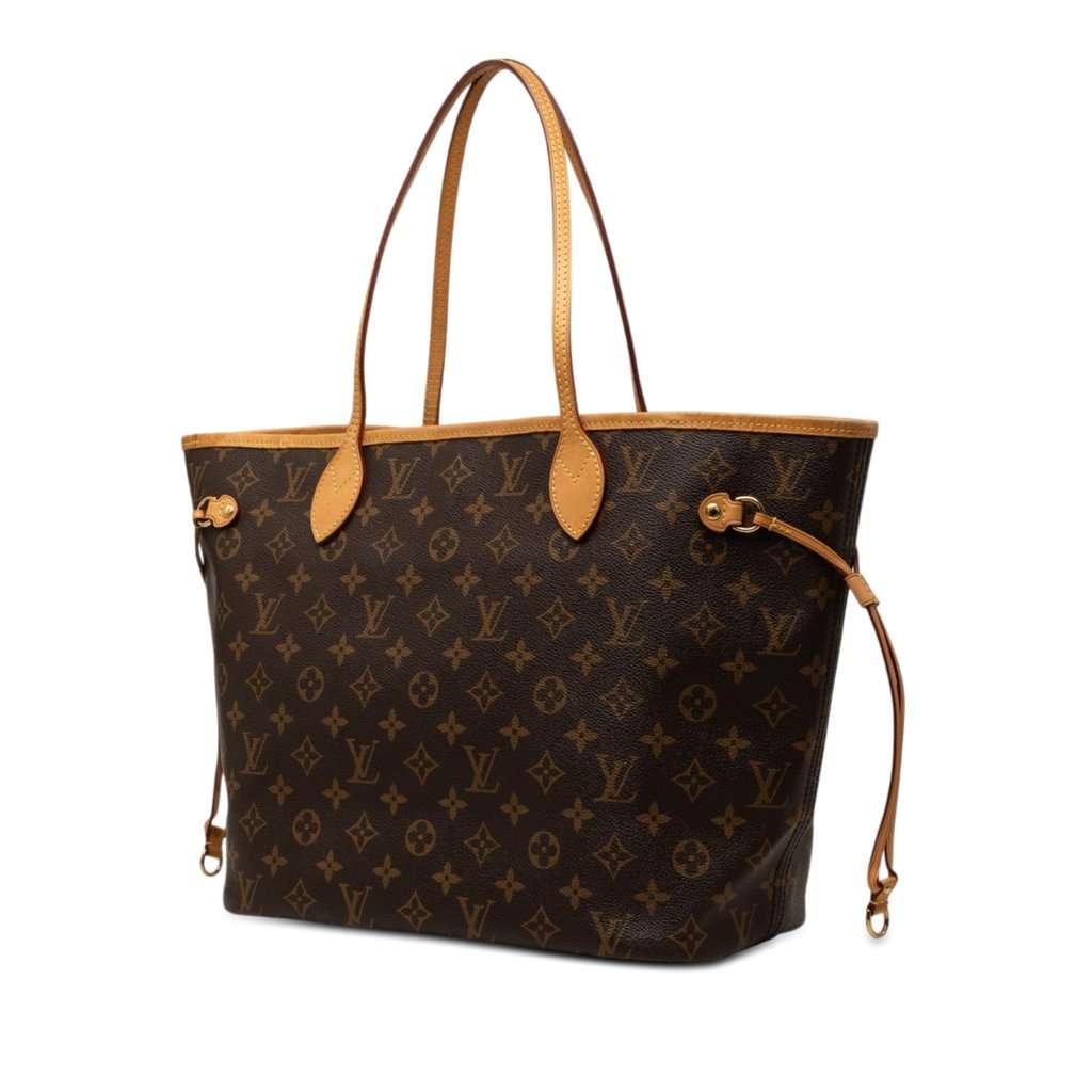 Louis Vuitton Monogram Neverfull MM Brown Very good condition - Back View