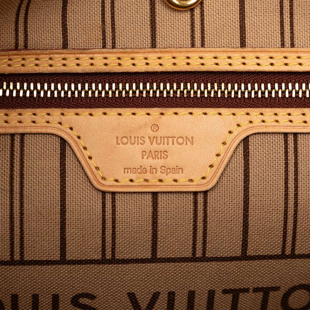 Louis Vuitton Monogram Neverfull MM Brown Very good condition - Box View