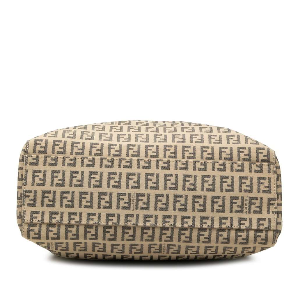 Fendi Zucchino Canvas Tote Beige Very good - Inside View