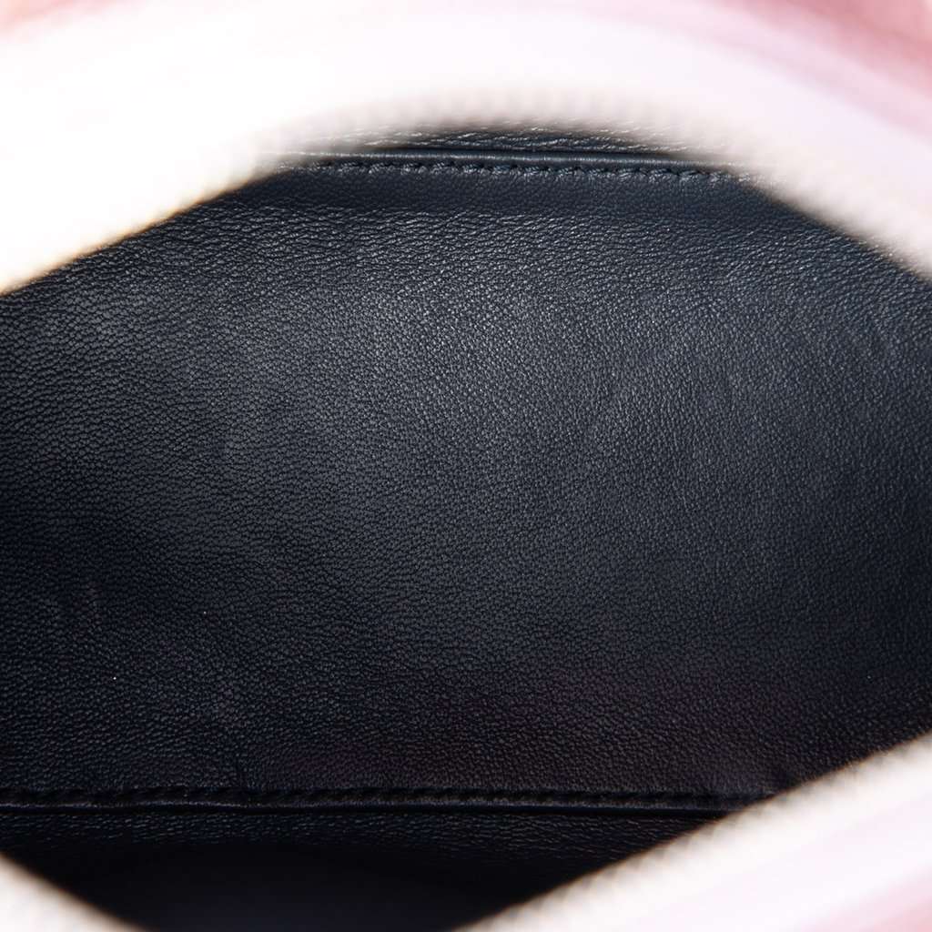 Dior Medium Metallic Patent Microcannage Lady Dior Purple Leather Very good condition - Model View