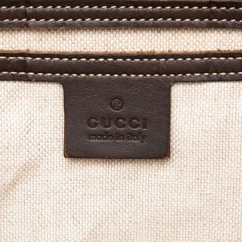 Gucci GG Supreme Business Bag Beige Very good condition - Box View