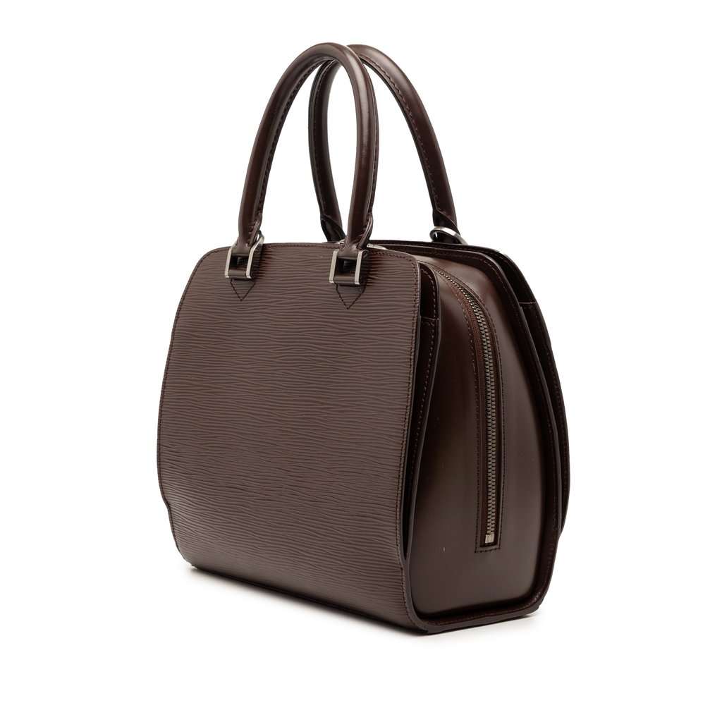 Louis Vuitton Epi Pont Neuf PM Brown Leather Very good condition - Back View