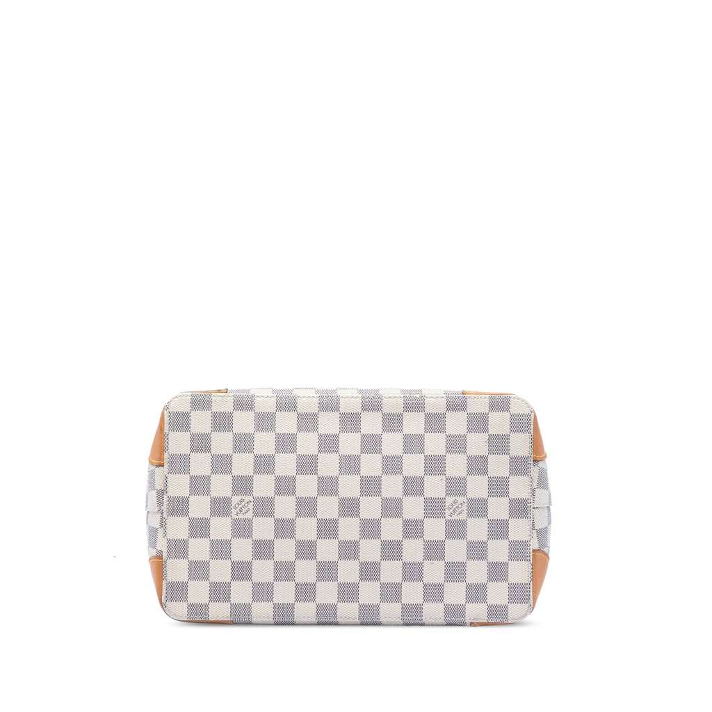 Louis Vuitton Damier Azur Hampstead PM White Very good condition - Inside View