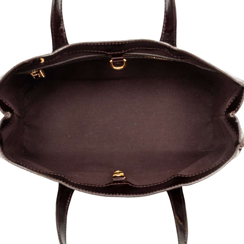 Louis Vuitton Monogram Vernis Wilshire PM Purple Leather Very good condition - Model View