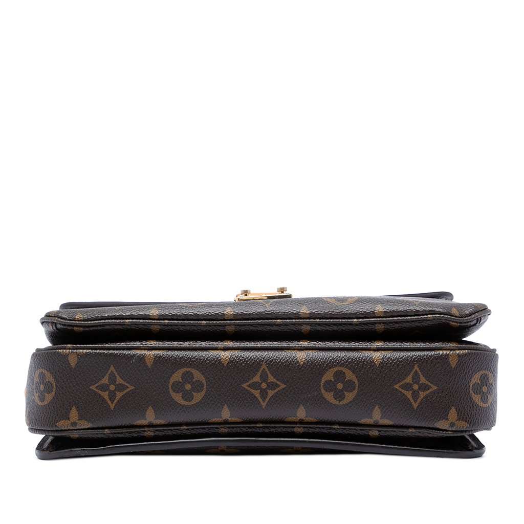 Louis Vuitton Monogram Pochette Metis Brown Very good condition - Inside View