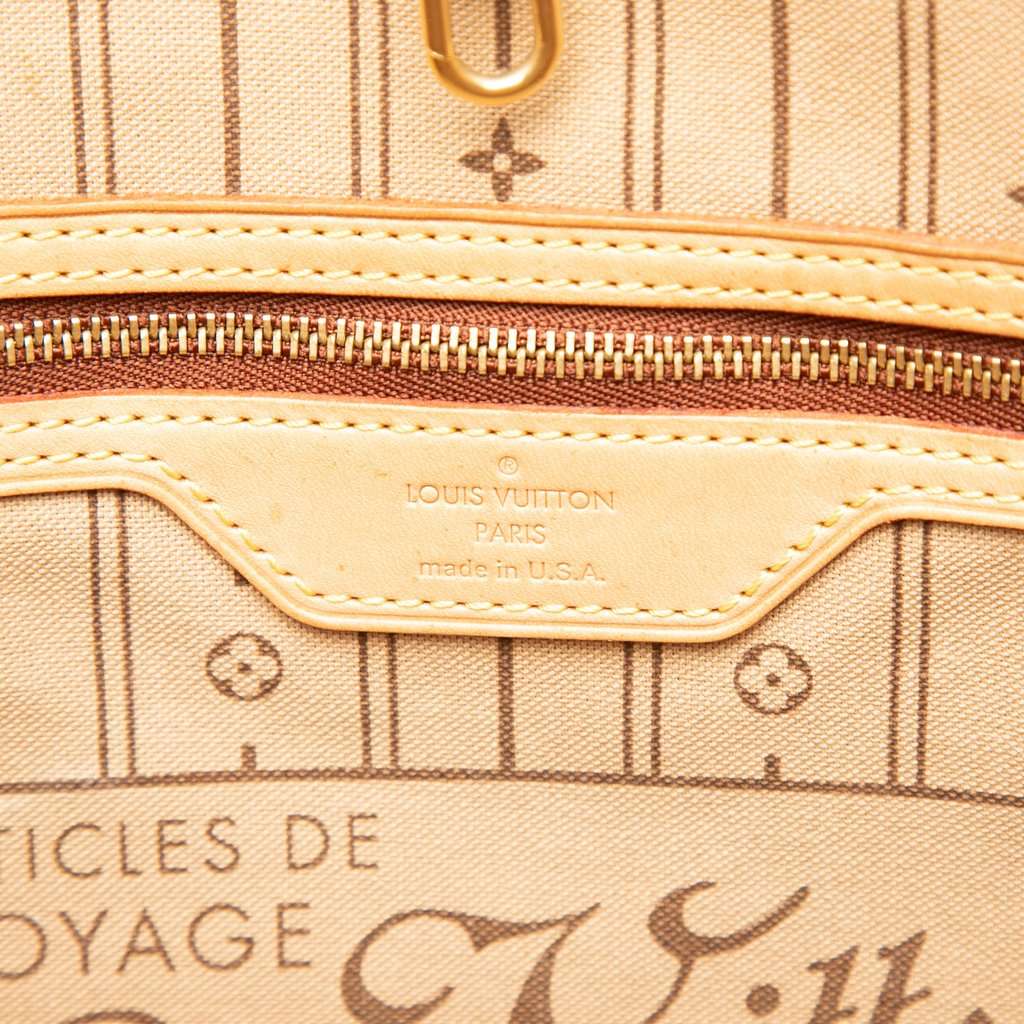 Louis Vuitton Monogram Neverfull MM Brown Very good condition - Box View