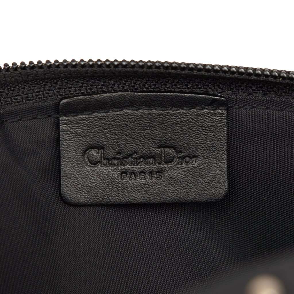 Dior Mini Diorissimo Trotter Canvas Street Chic Handbag Black Very good - Box View