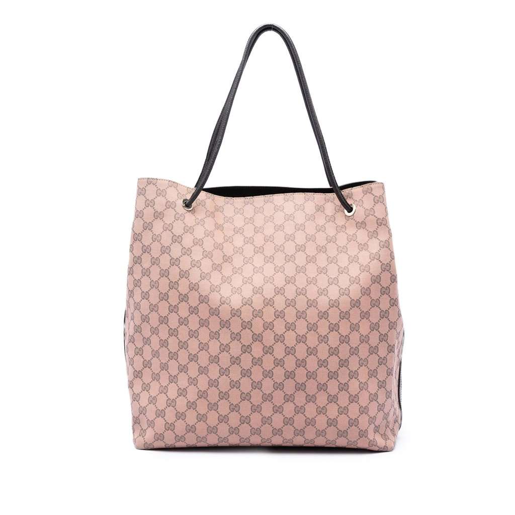 Gucci Large GG Canvas Gifford Tote Beige Very good condition - Front View