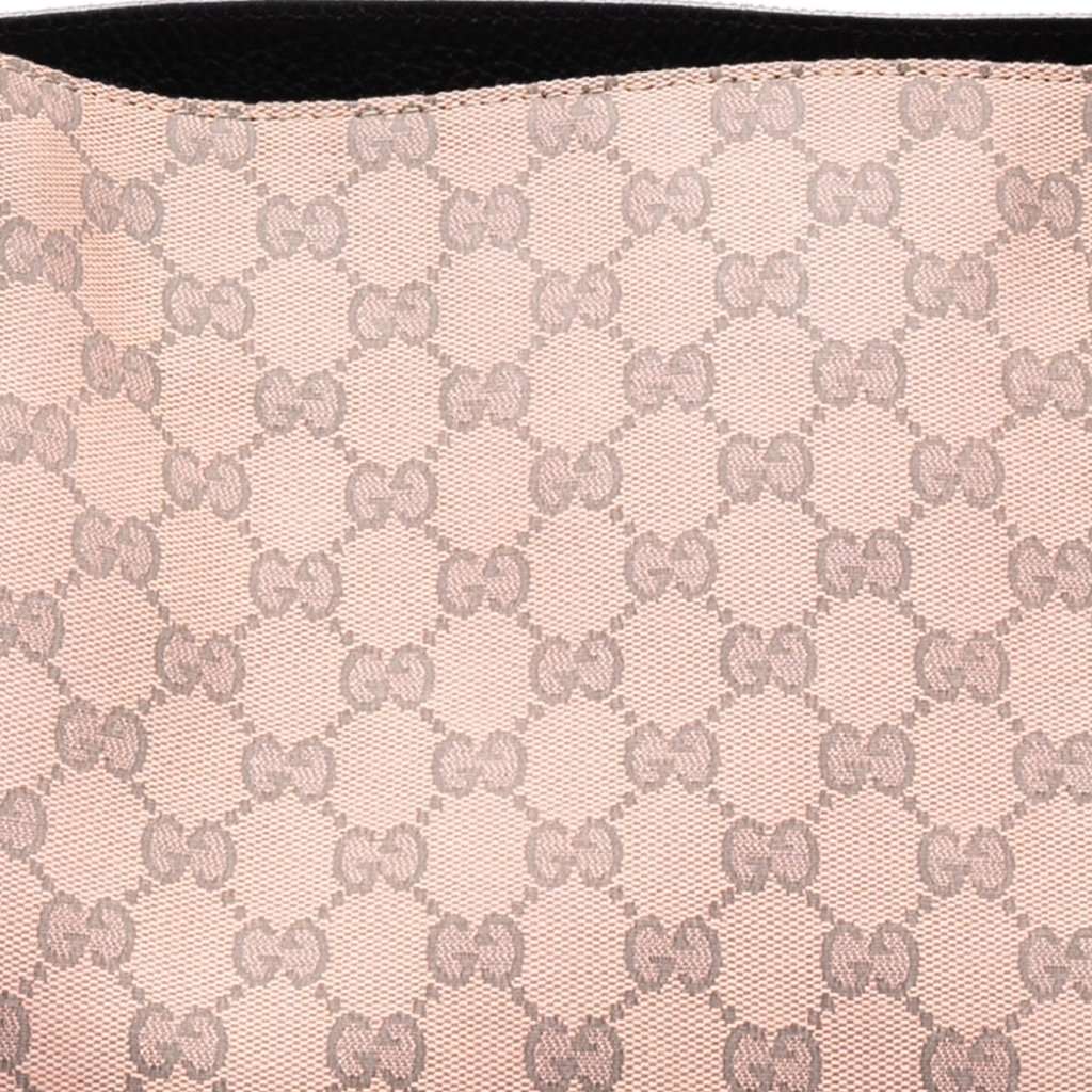 Gucci Large GG Canvas Gifford Tote Beige Very good condition - Box View