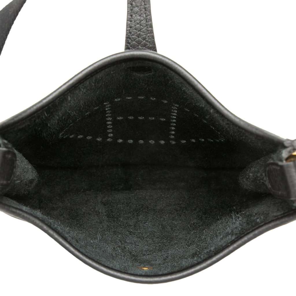 Hermès Clemence Evelyne I 16 Amazone Black Leather Very good - Model View