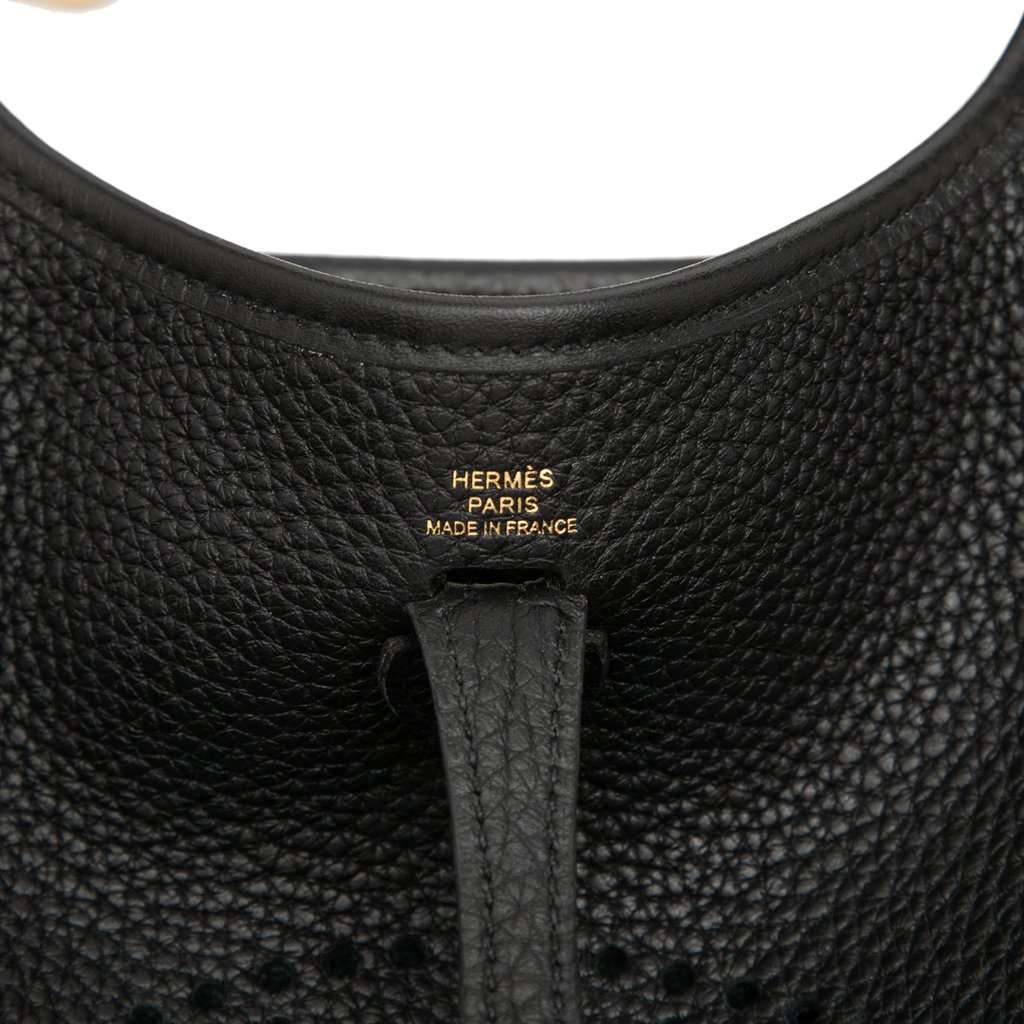 Hermès Clemence Evelyne I 16 Amazone Black Leather Very good - Box View