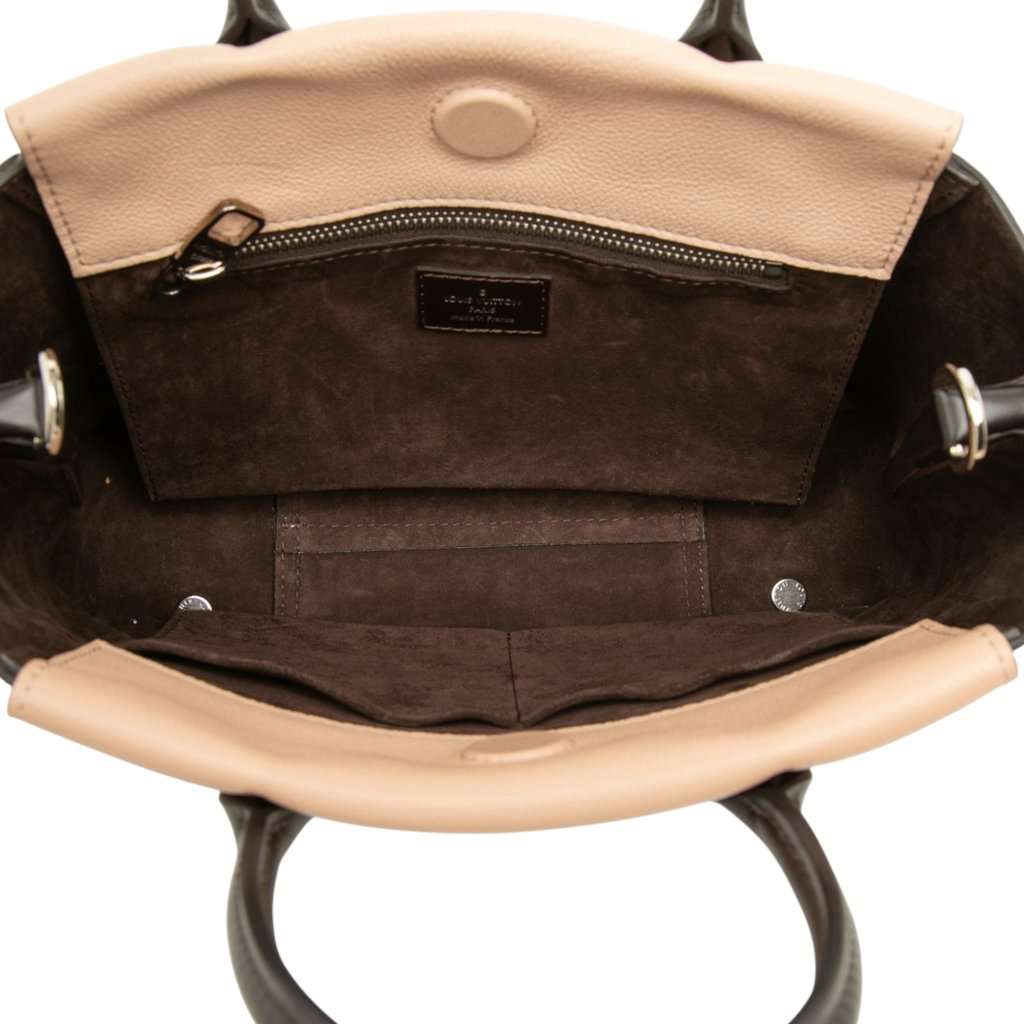 Louis Vuitton Veau Cachemire W Tote BB Brown Leather Very good condition - Model View