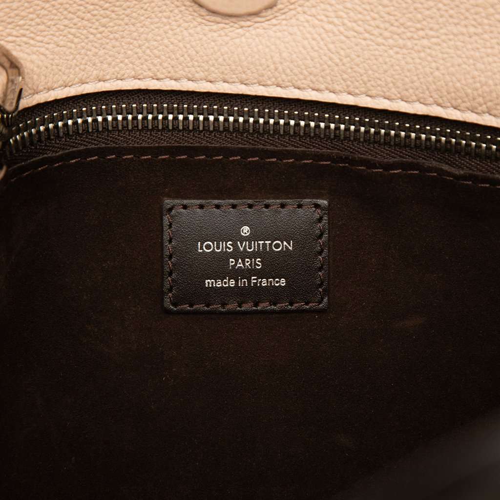 Louis Vuitton Veau Cachemire W Tote BB Brown Leather Very good condition - Box View