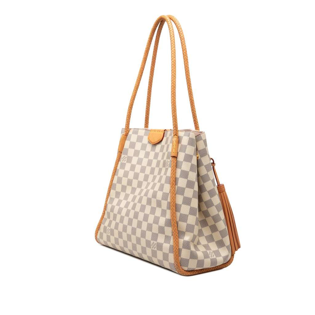 Louis Vuitton Damier Azur Propriano White Very good - Back View