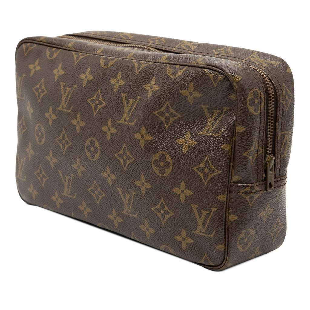 Louis Vuitton Monogram Trousse Toilette 28 Brown Very good condition - Back View