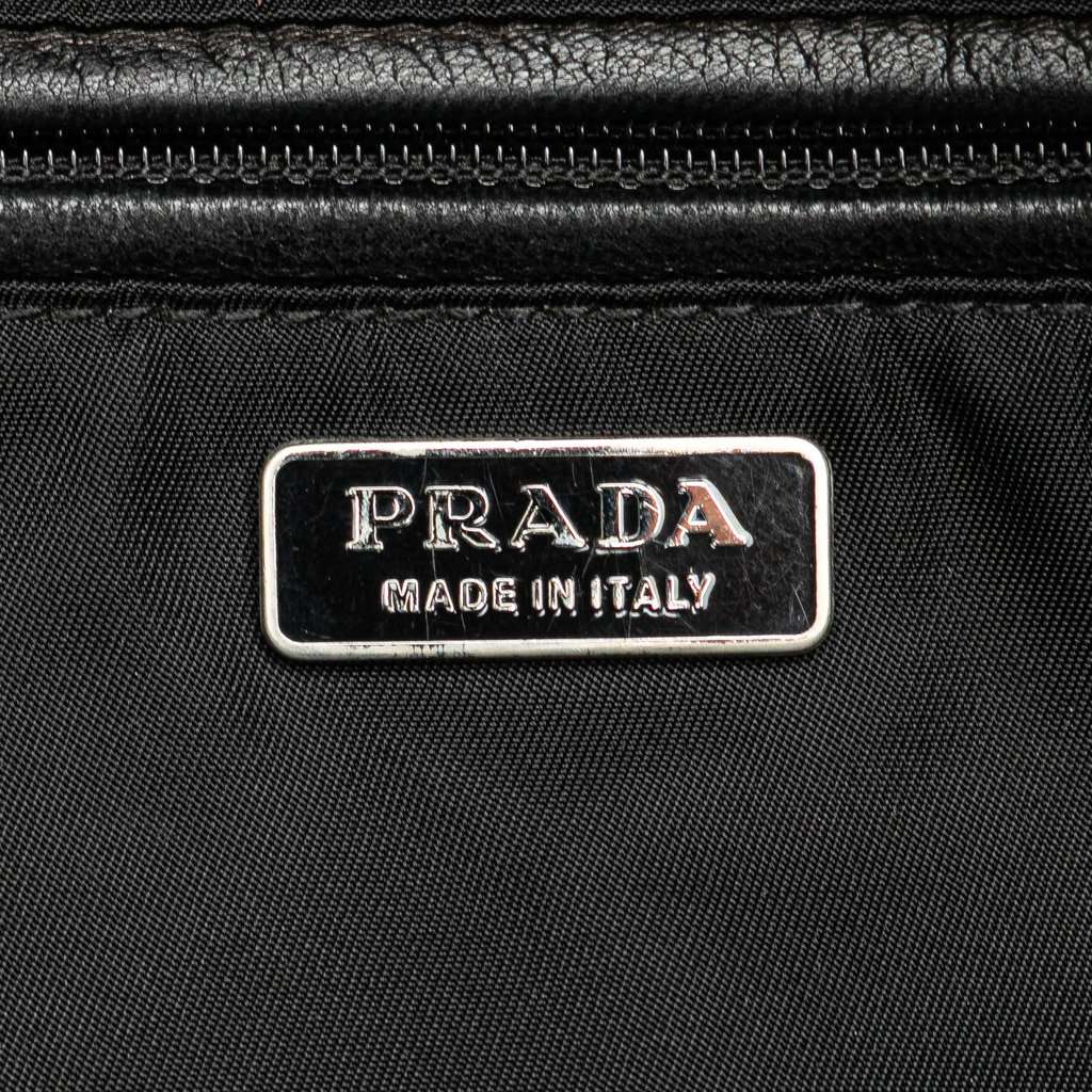 Prada Tessuto Evening Heart Handbag Black Very good condition - Box View