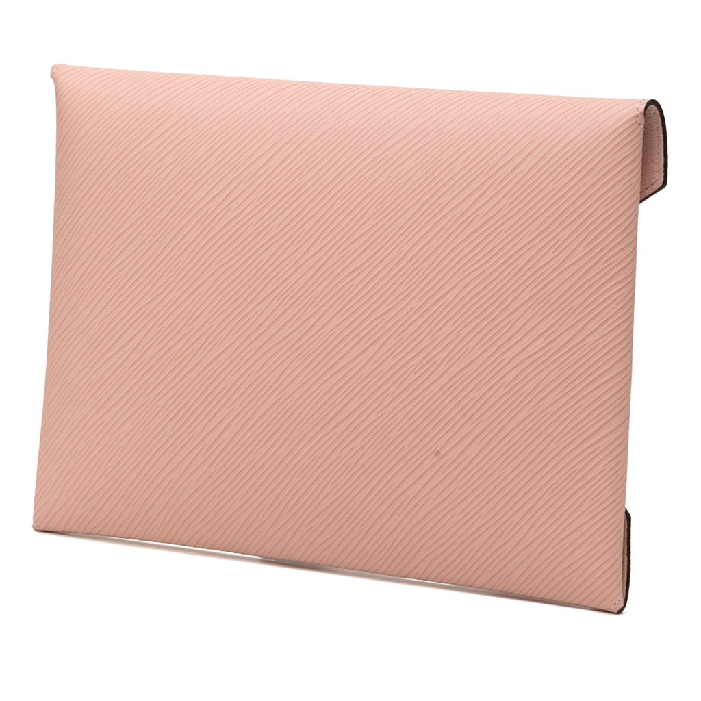 Louis Vuitton Epi Pochette Kirigami Set Pink Leather Very good condition - Back View