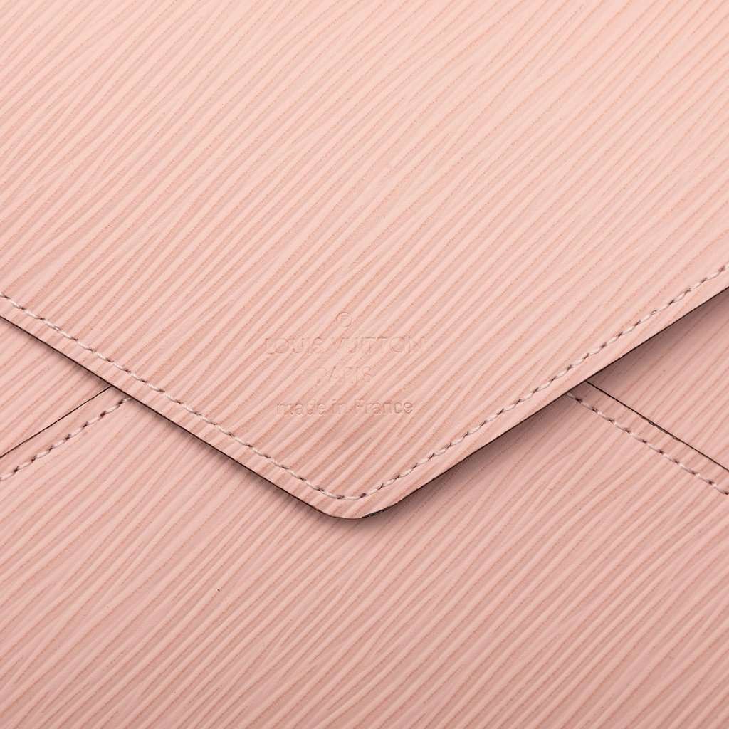 Louis Vuitton Epi Pochette Kirigami Set Pink Leather Very good condition - Box View