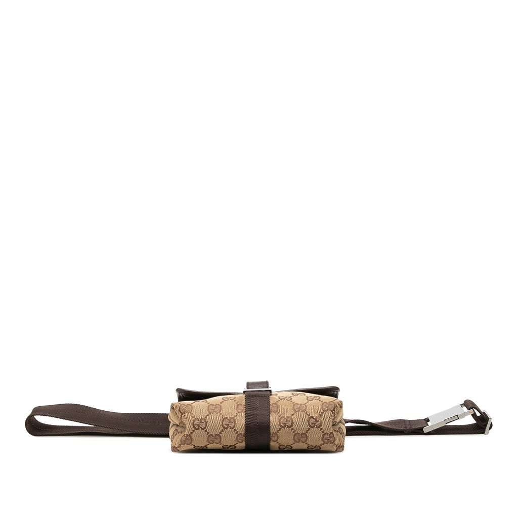 Gucci GG Canvas Belt Bag Beige Very good - Inside View
