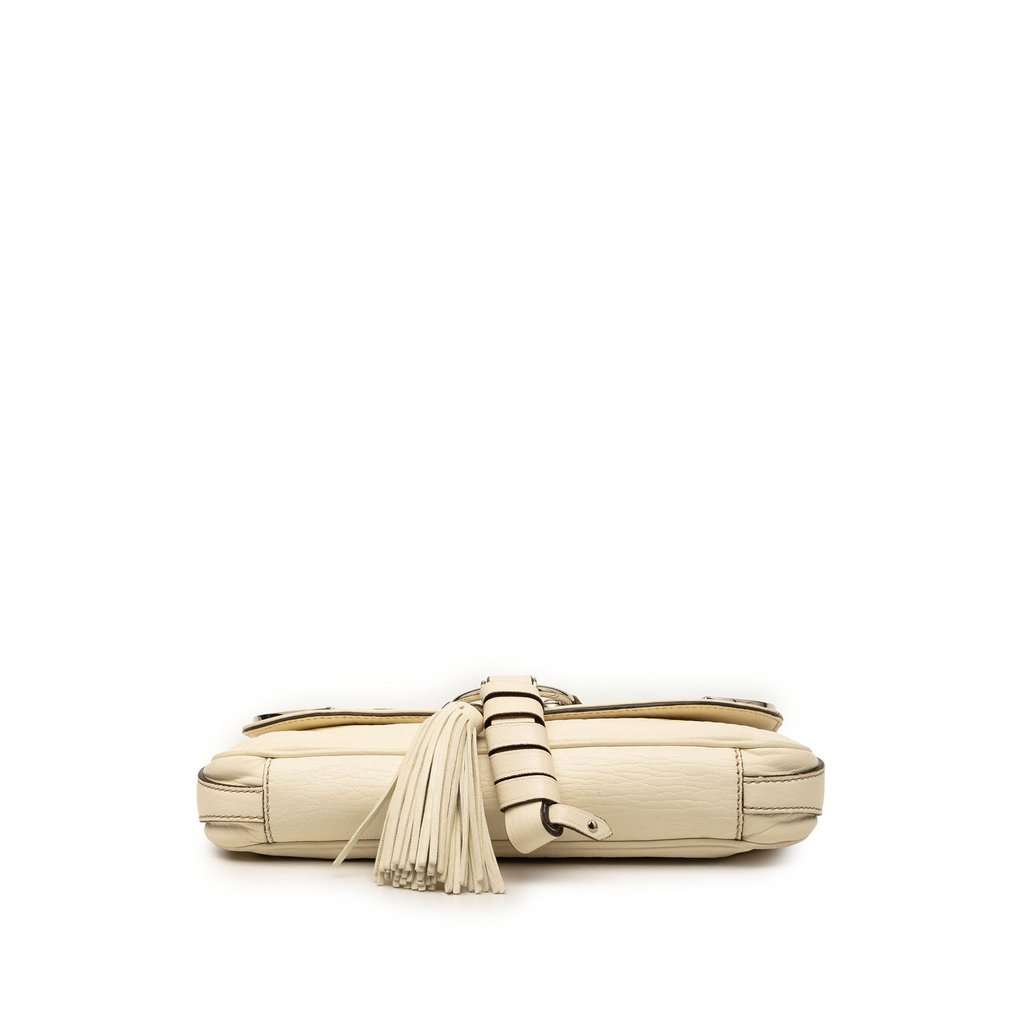 Celine Leather Daydream Shoulder Bag White Leather Good condition - Inside View