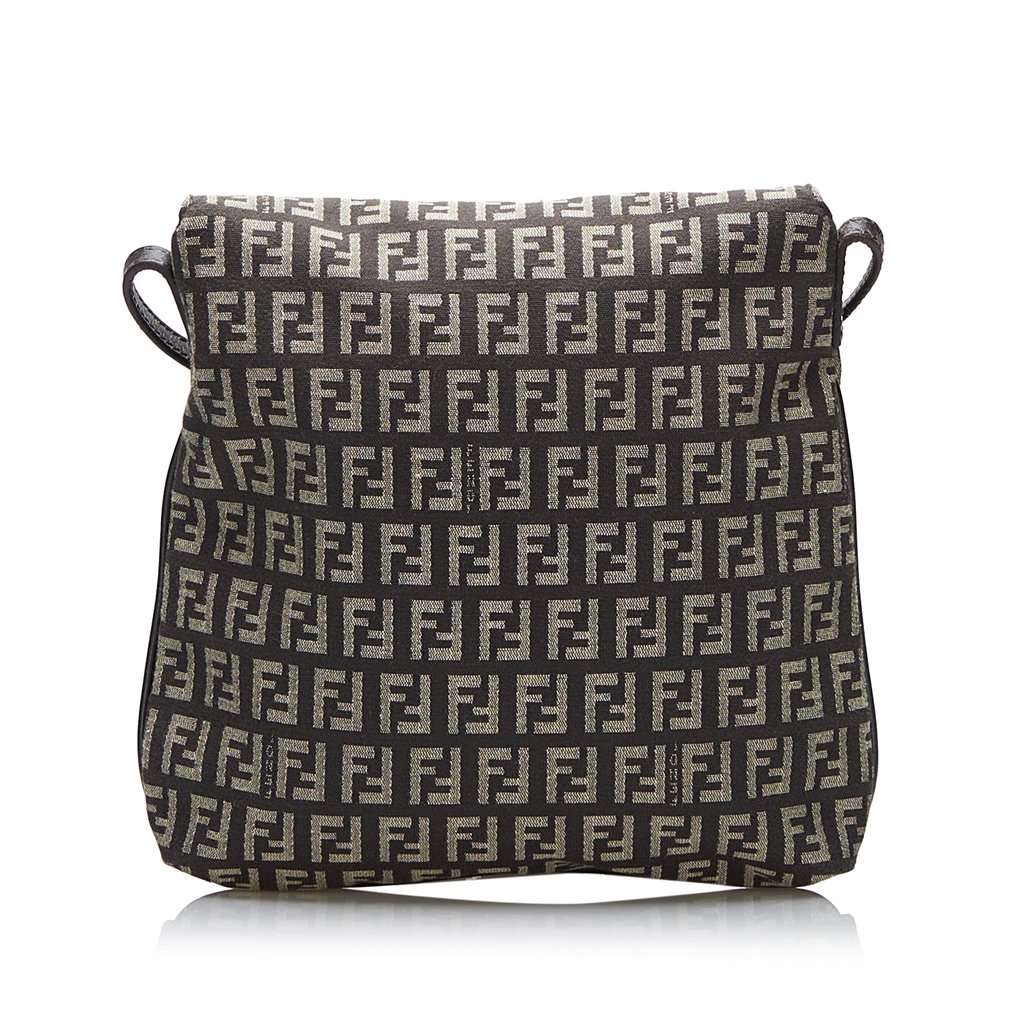 Fendi Zucchino Crossbody Brown Very good condition - Inside View