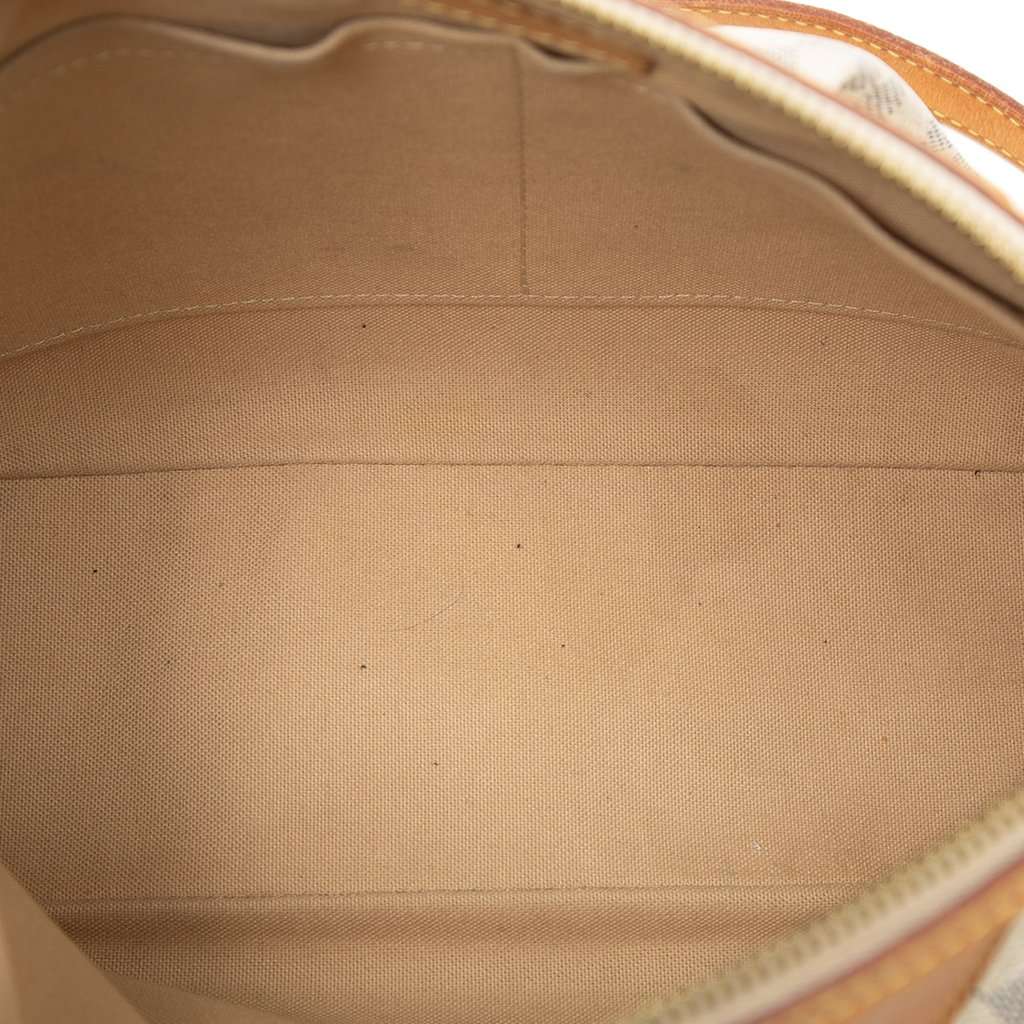 Louis Vuitton Damier Azur Siracusa PM White Very good - Model View