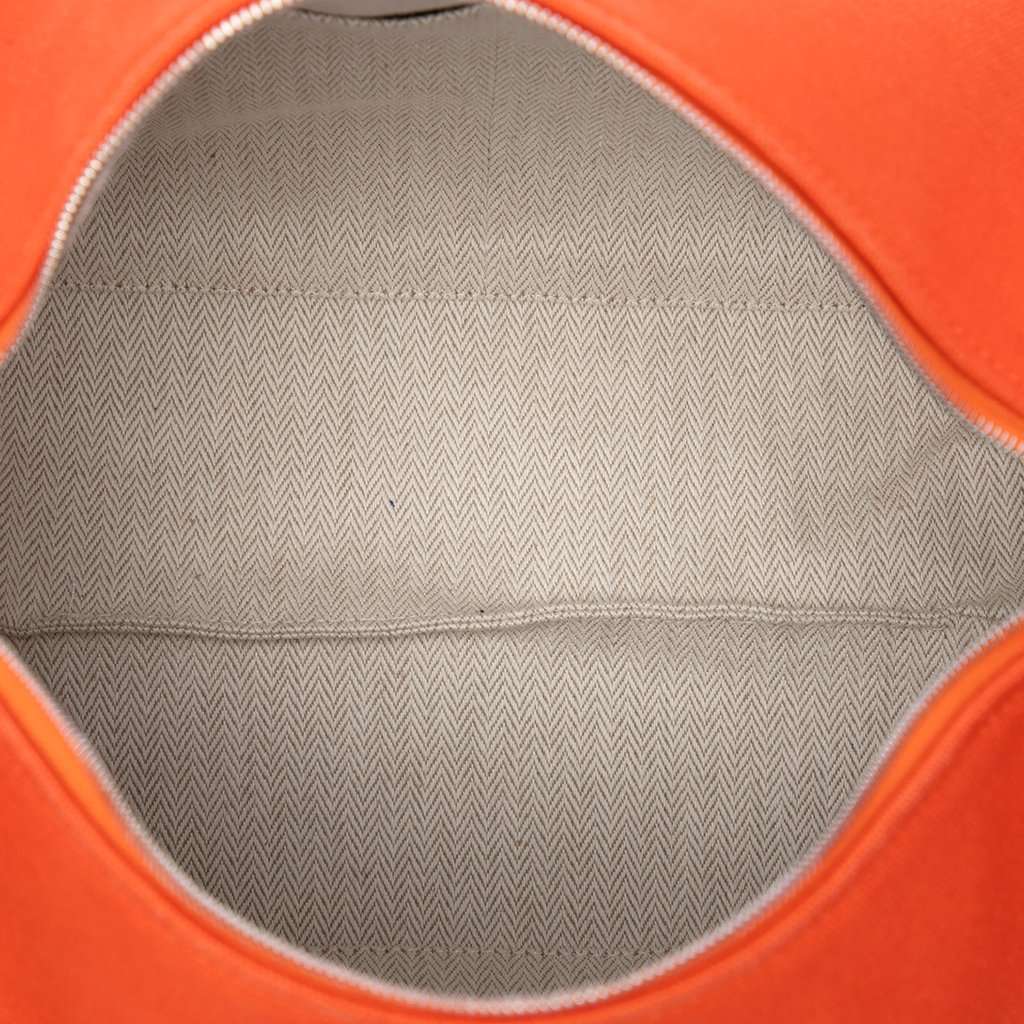 Hermès Large Toile Bride A Brac Case Orange Very good - Model View