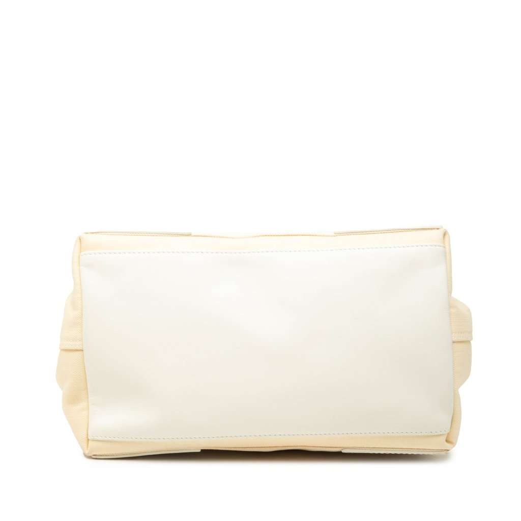 Celine Canvas Navy Cabas Tote S Beige Very good condition - Inside View