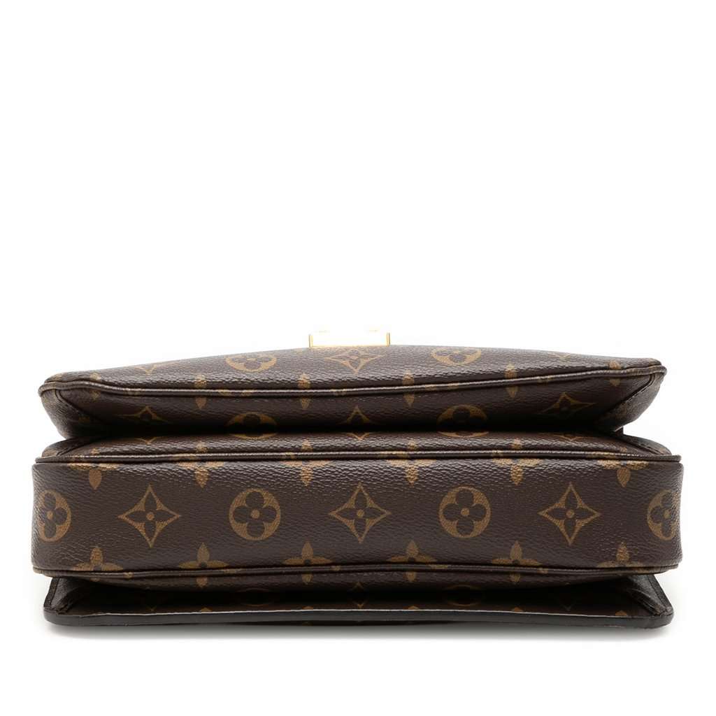 Louis Vuitton Monogram Pochette Metis Brown Very good - Inside View