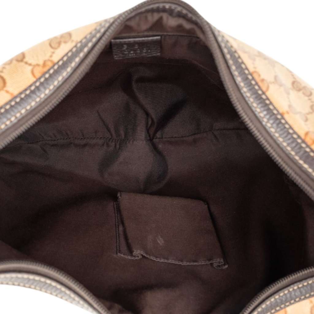 Gucci GG Crystal Princy Hobo Beige Very good condition - Model View