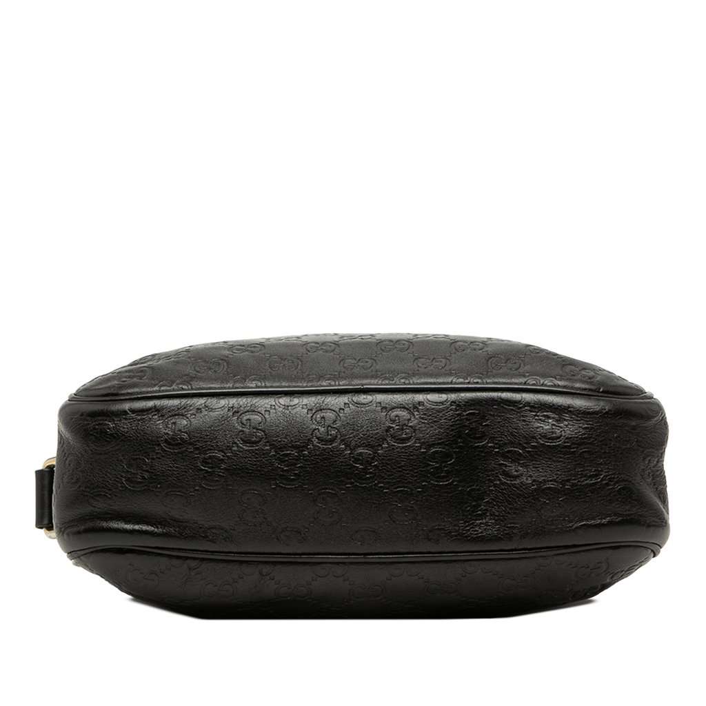 Gucci Guccissima Crossbody Black Leather Very good condition - Inside View