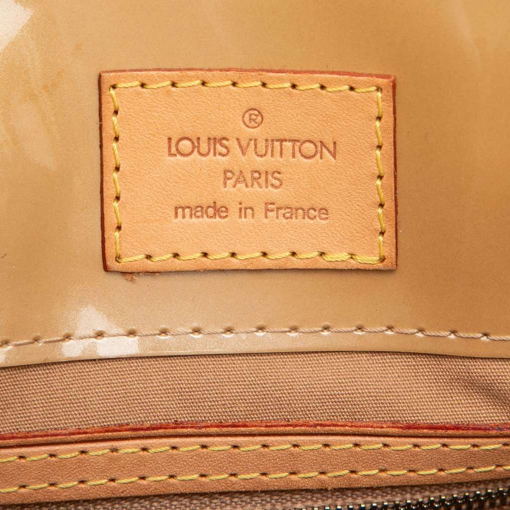 Louis Vuitton Monogram Vernis Reade PM Brown Leather Very good condition - Box View