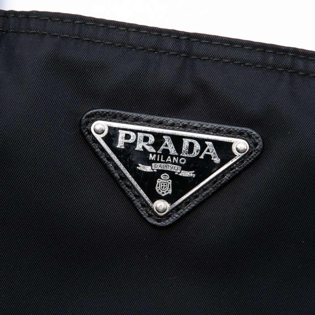 Prada Tessuto Satchel Black Very good condition - Box View