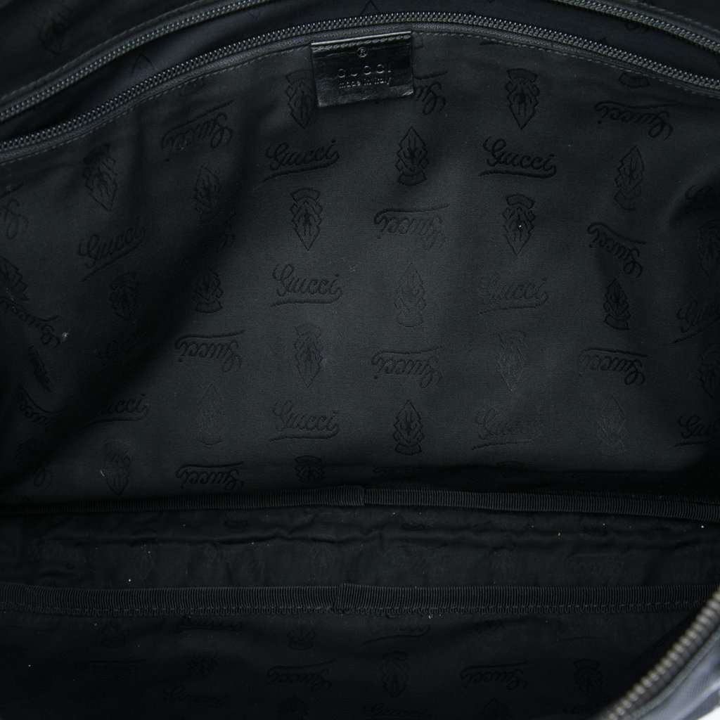 Gucci GG Imprime Business Bag Black Very good - Model View