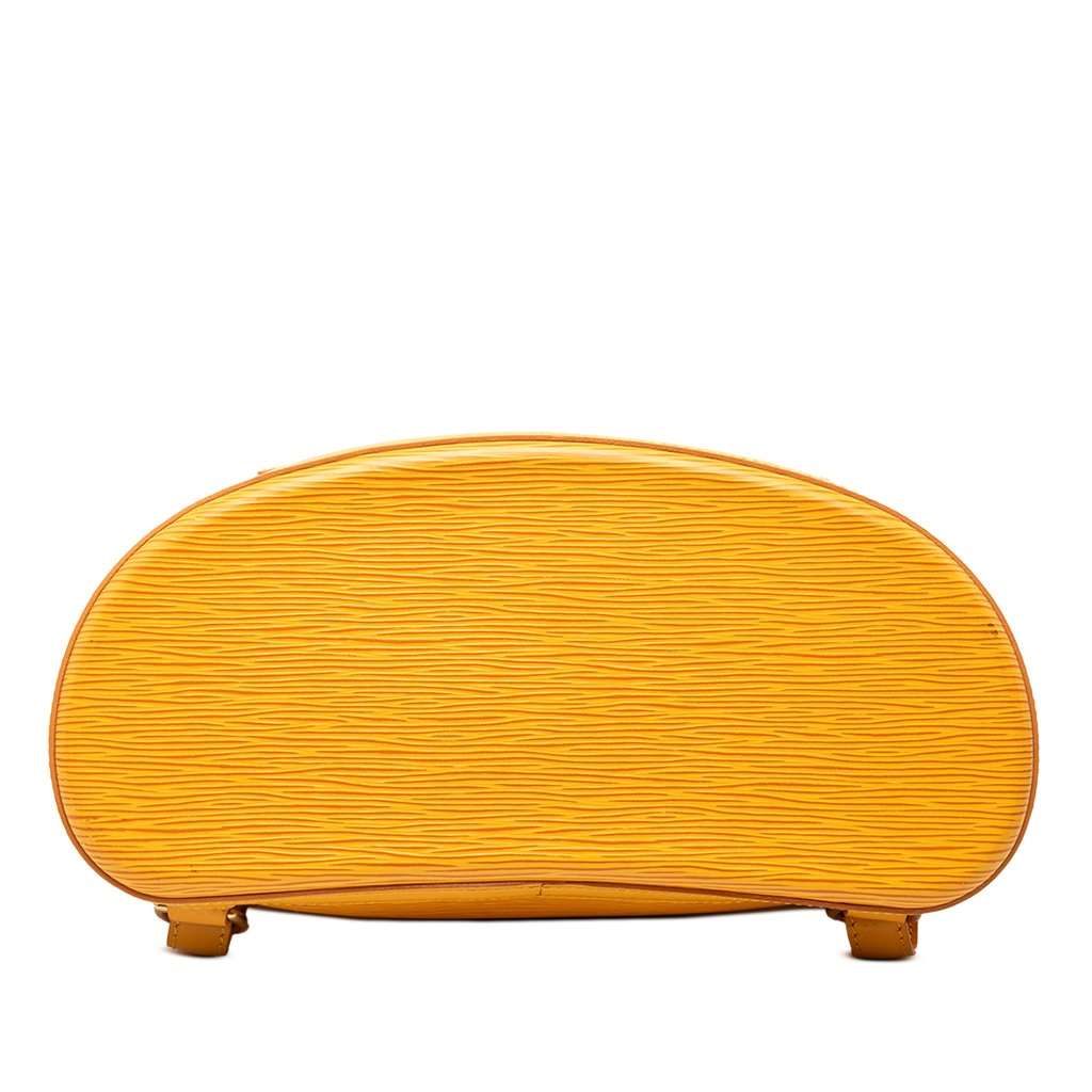 Louis Vuitton Epi Gobelins Yellow Leather Very good condition - Inside View