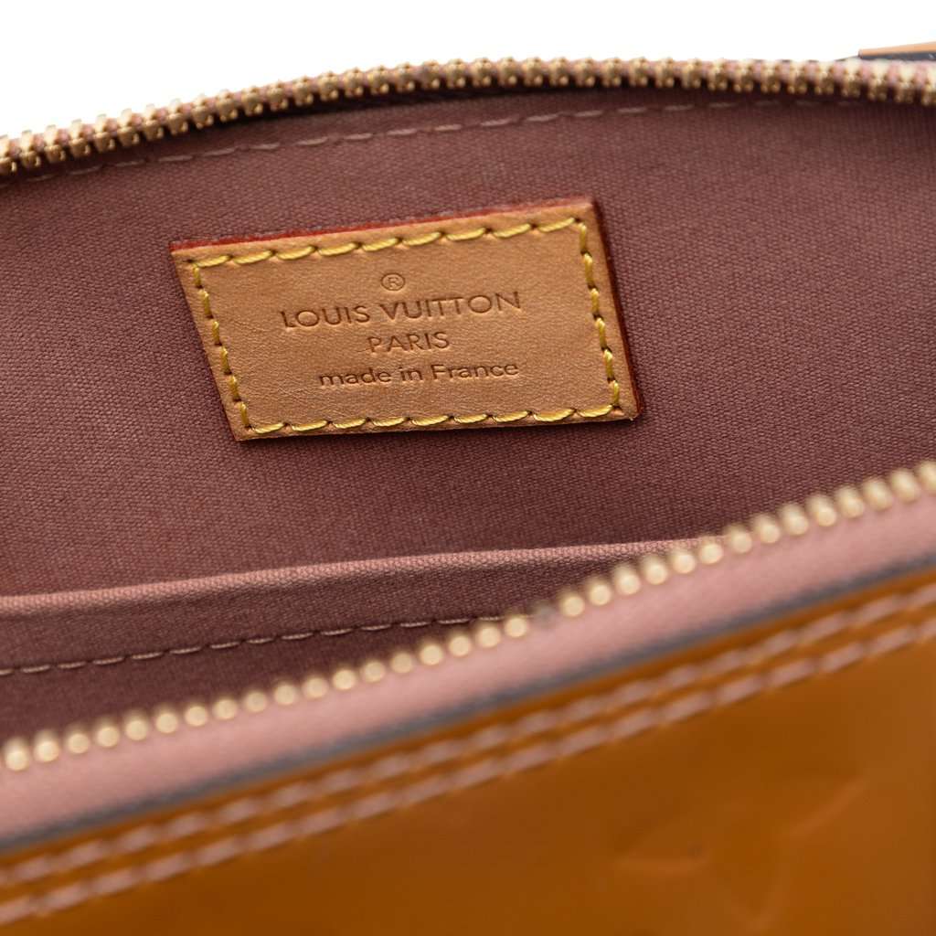 Louis Vuitton Monogram Vernis Alma BB Brown Leather Very good condition - Box View