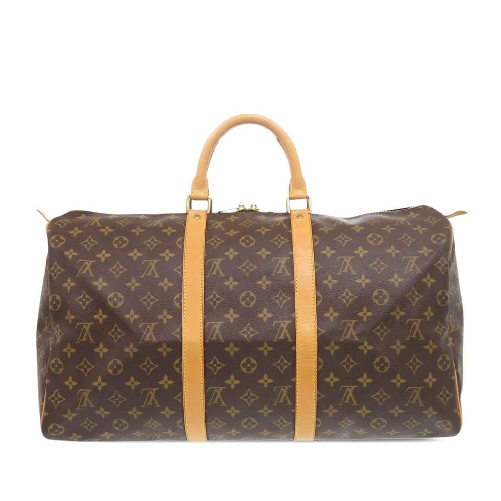 Louis Vuitton Monogram Keepall 50 Brown Very good - Back View