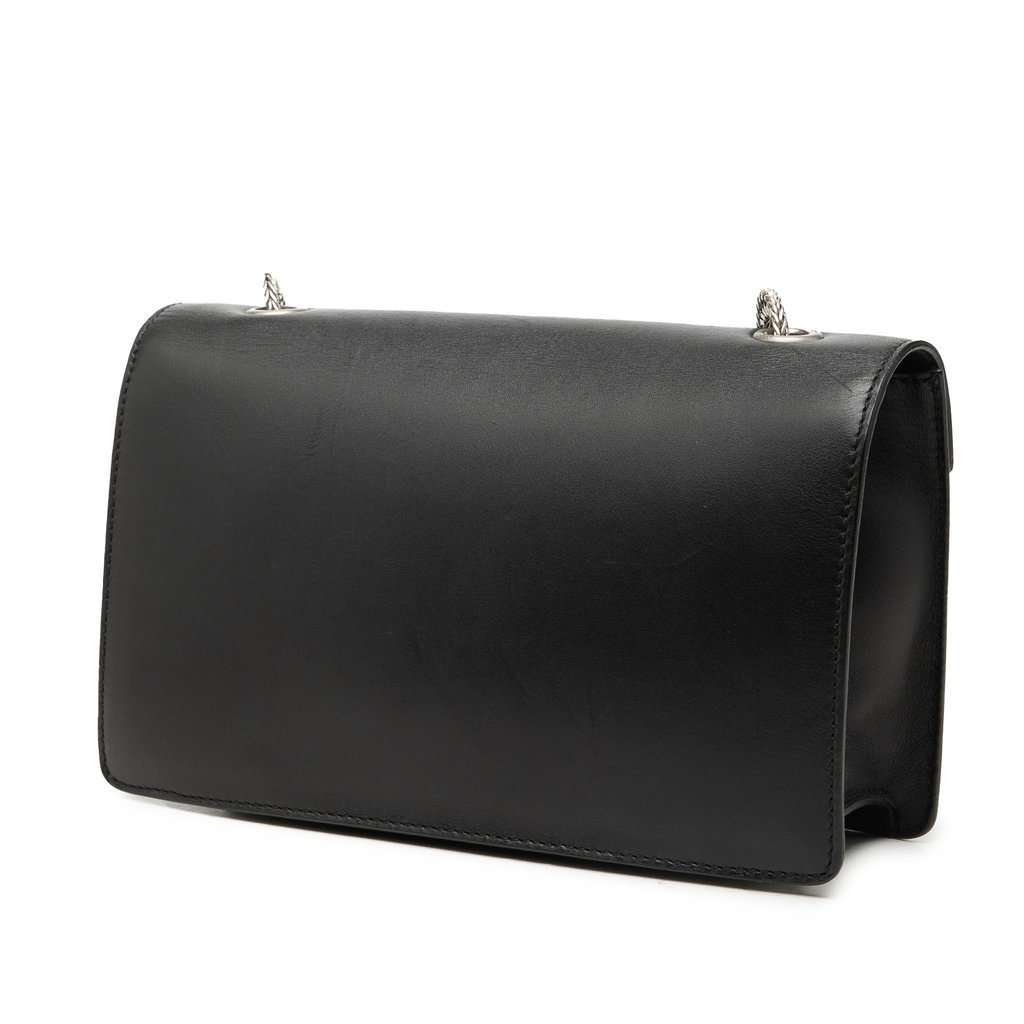 Saint Laurent Small Leather Betty Crossbody Black Leather Very good - Back View