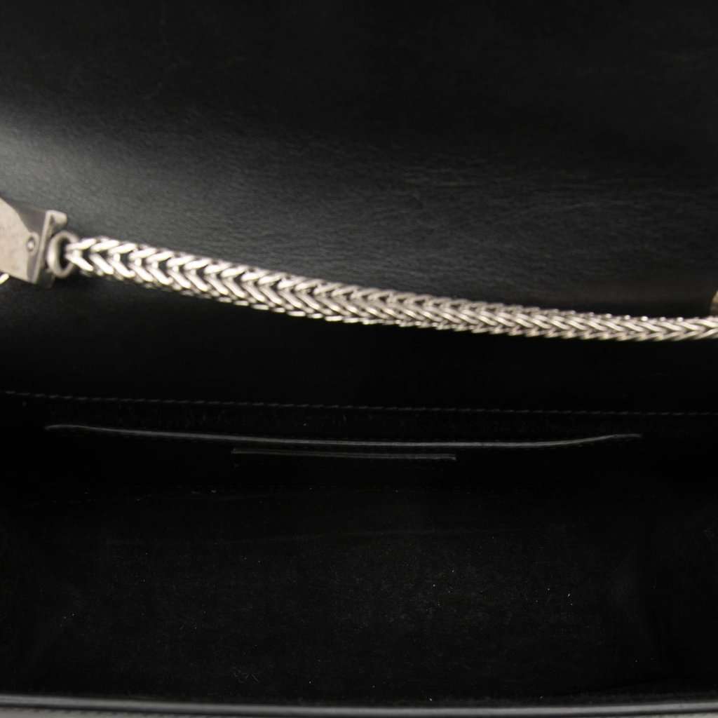 Saint Laurent Small Leather Betty Crossbody Black Leather Very good - Model View