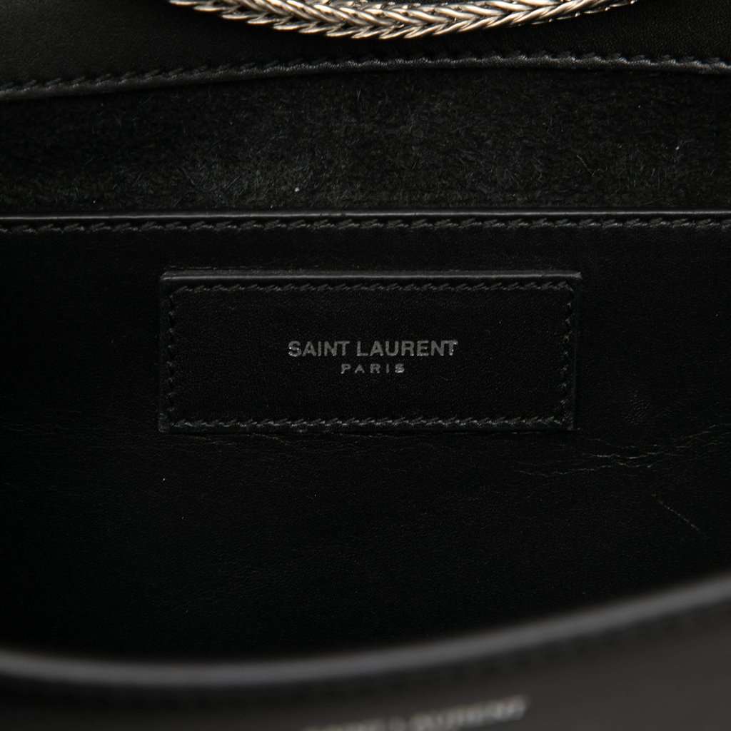 Saint Laurent Small Leather Betty Crossbody Black Leather Very good - Box View