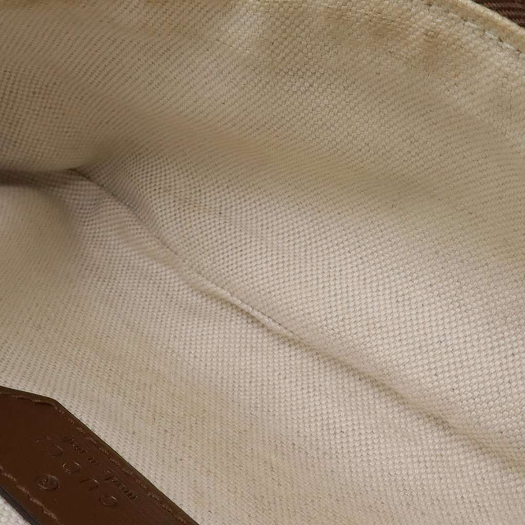 Gucci GG Supreme Interlocking G Belt Bag Beige Very good condition - Inside View