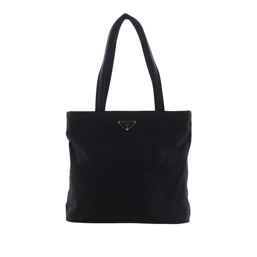 Prada Tessuto Tote Black Very good - Front View