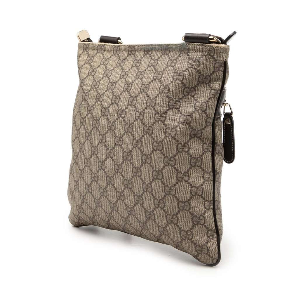 Gucci GG Supreme Crossbody Beige Very good - Back View