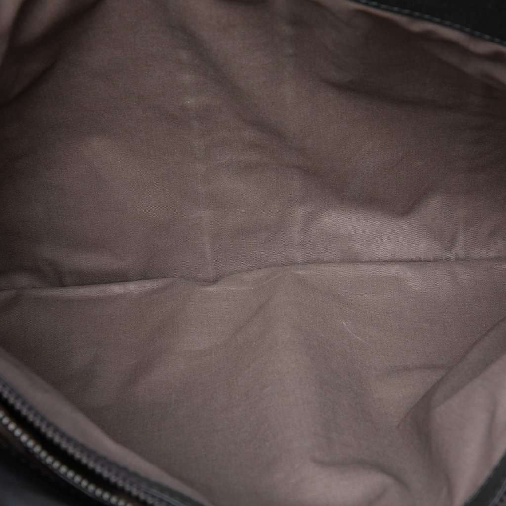 Bottega Veneta Nappa Intrecciato Club Fume Briefcase Brown Leather Very good - Model View