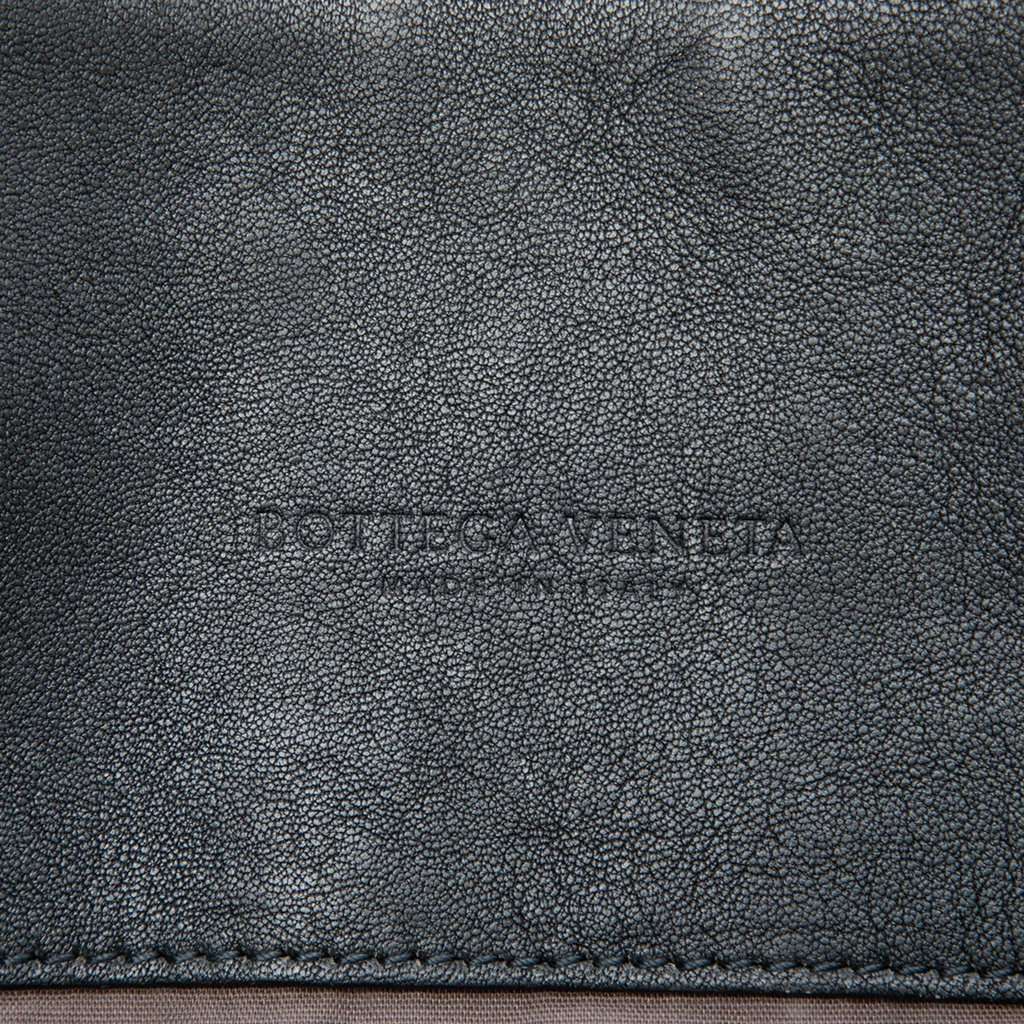 Bottega Veneta Nappa Intrecciato Club Fume Briefcase Brown Leather Very good - Box View