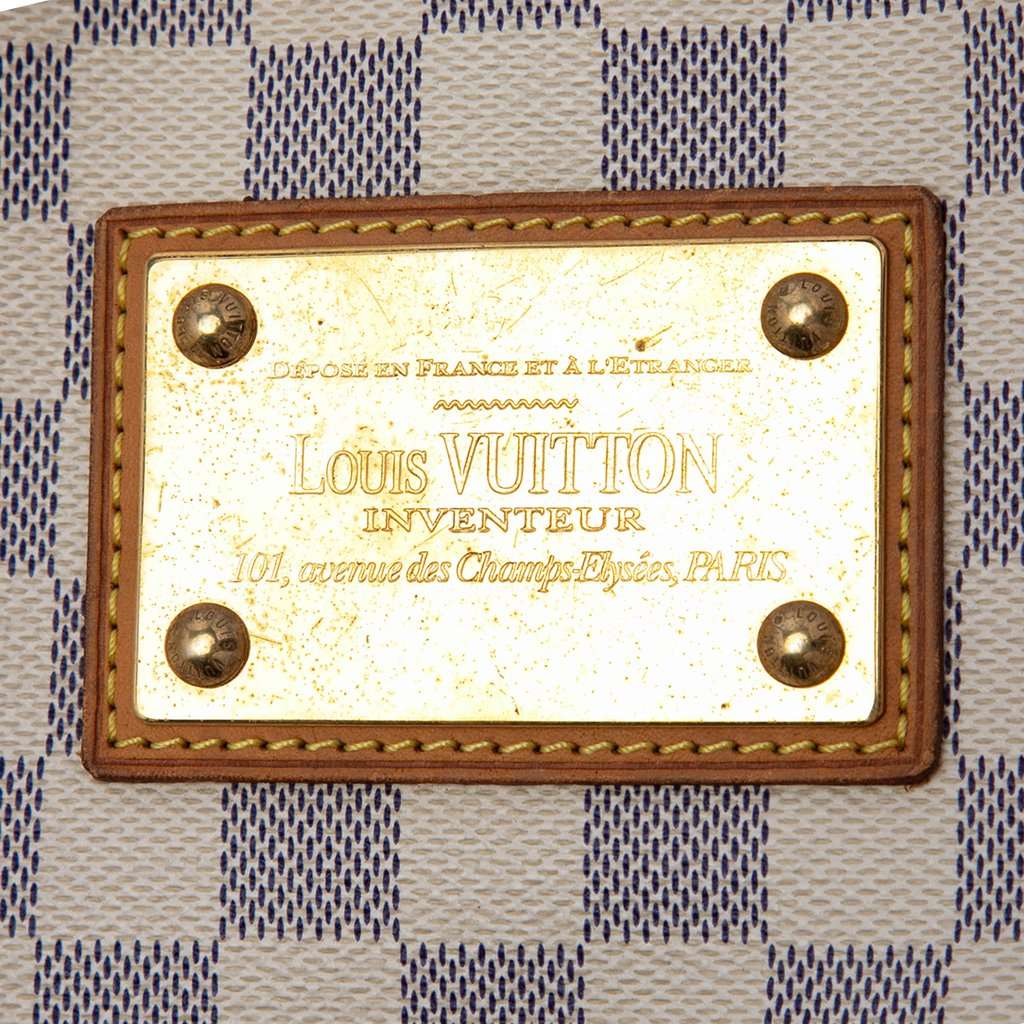 Louis Vuitton Damier Azur Galliera PM White Very good - Box View