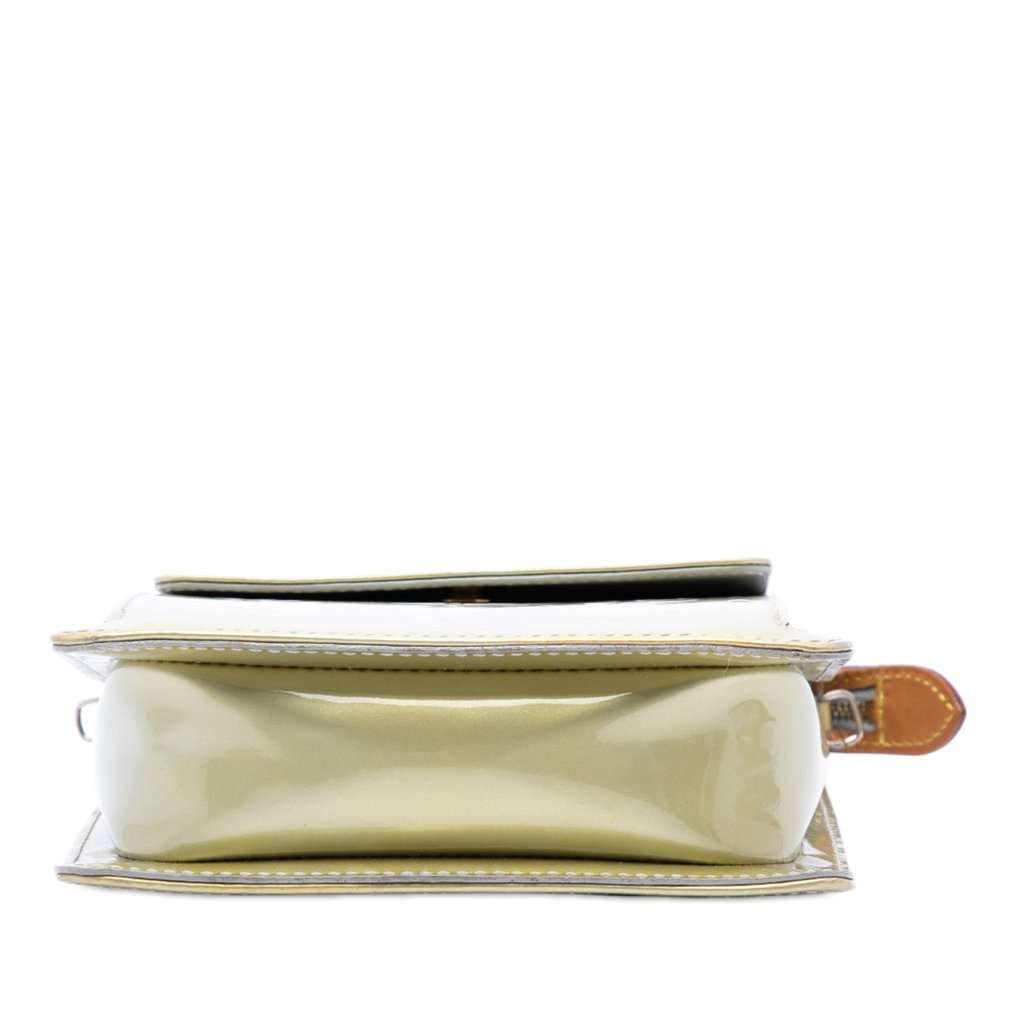 Louis Vuitton Monogram Vernis Mat Mott White Leather Very good - Inside View