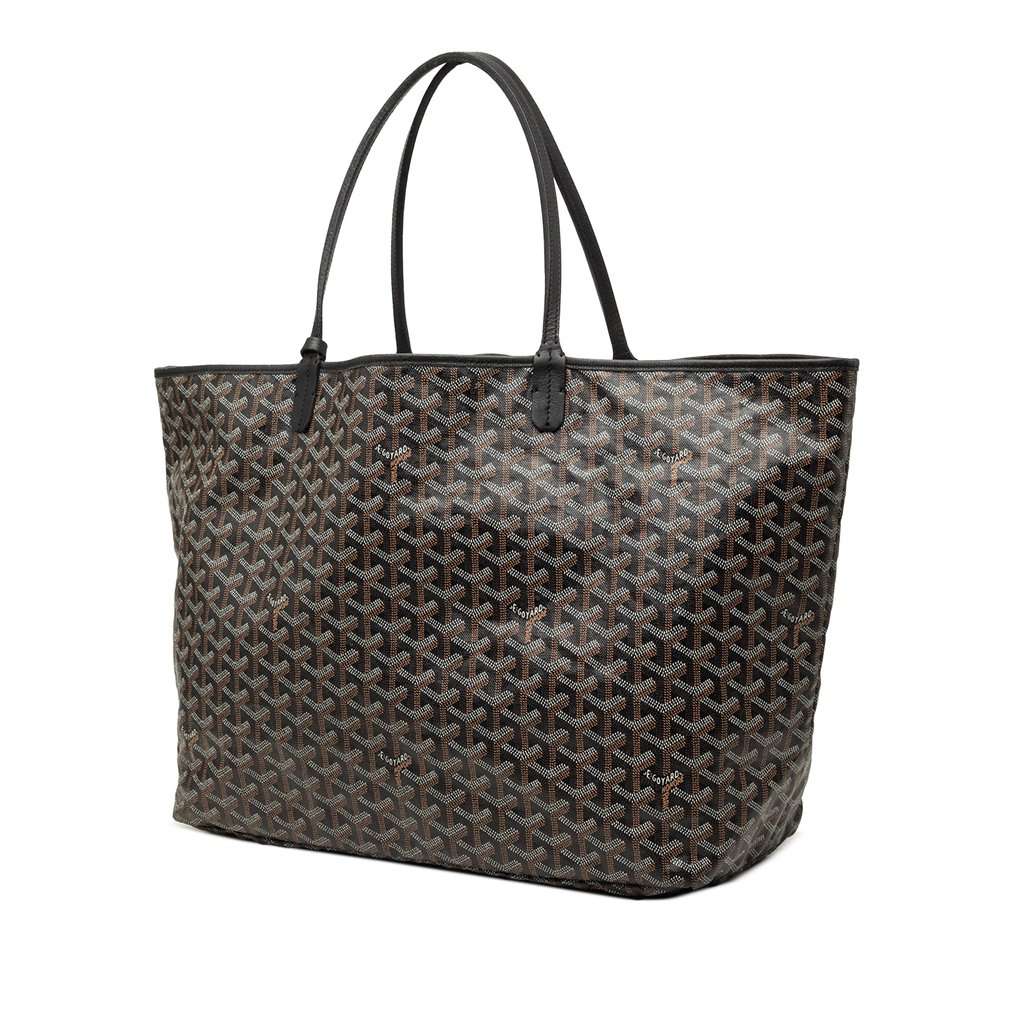 Goyard Goyardine Saint Louis GM Black Very good - Back View